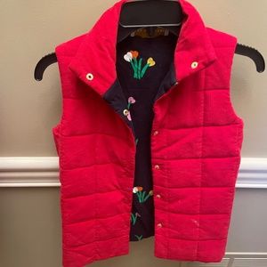The Beaufort Bonnet Company Girls Red Vest Sz 10